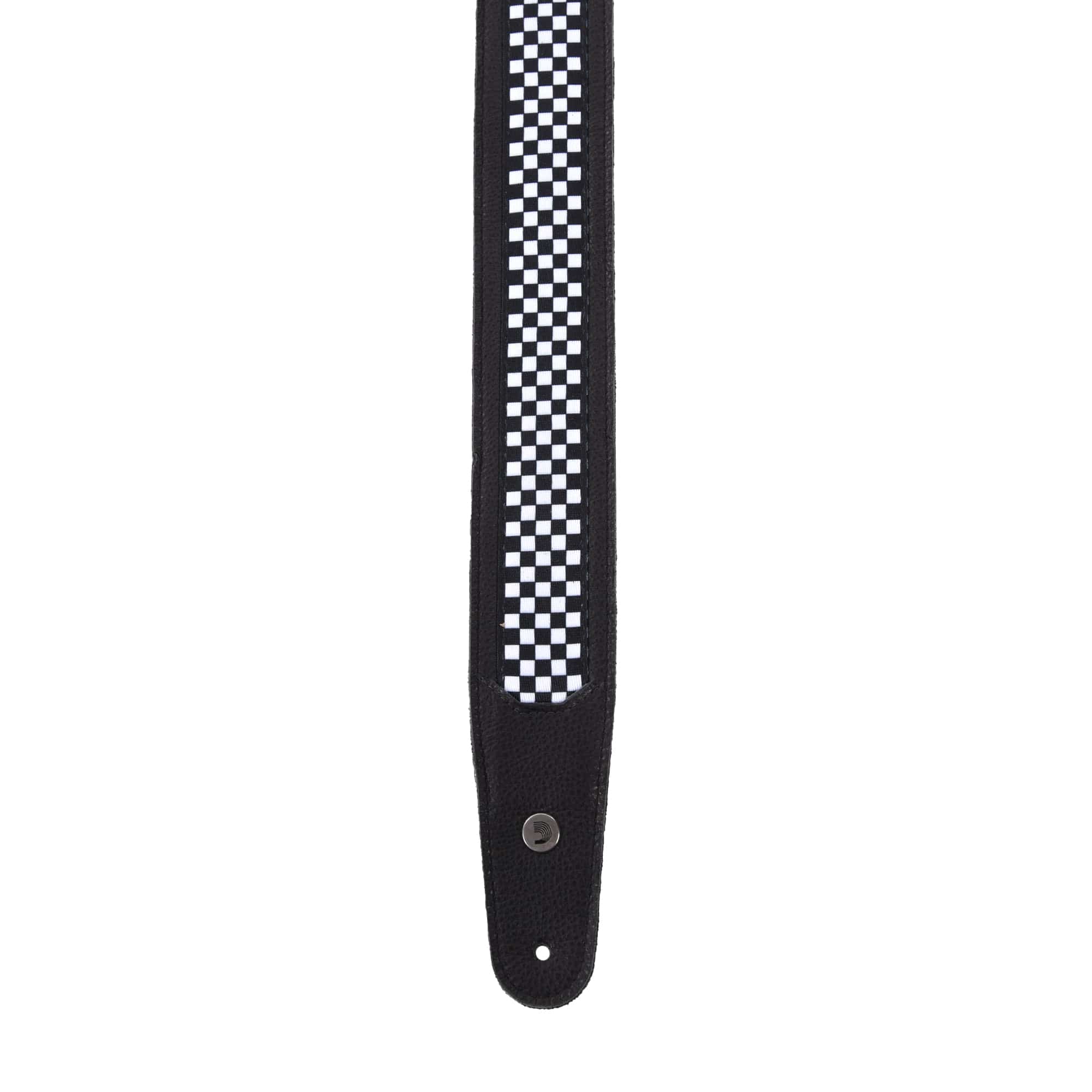D'Addario Hybrid Leather Guitar Strap Shadows Accessories / Straps