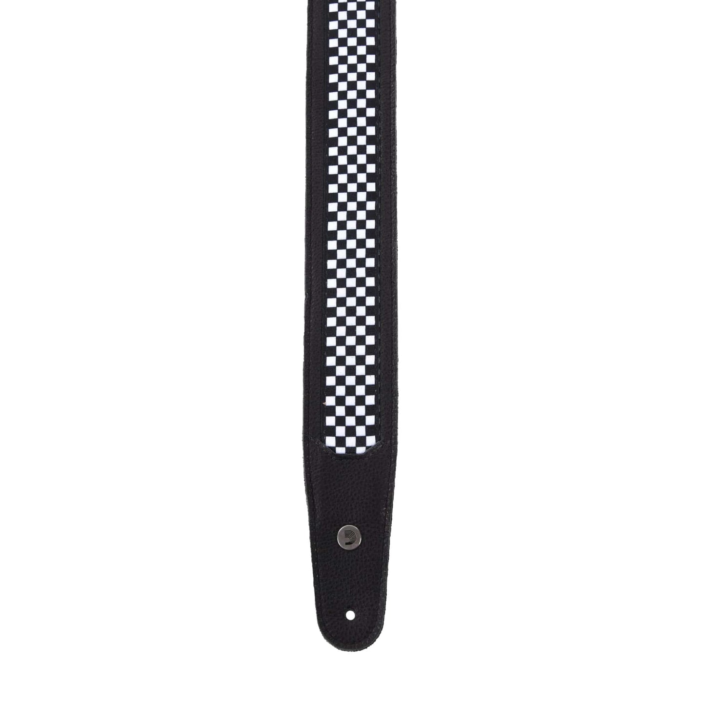 D'Addario Hybrid Leather Guitar Strap Shadows Accessories / Straps