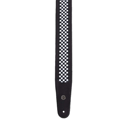 D'Addario Hybrid Leather Guitar Strap Shadows Accessories / Straps