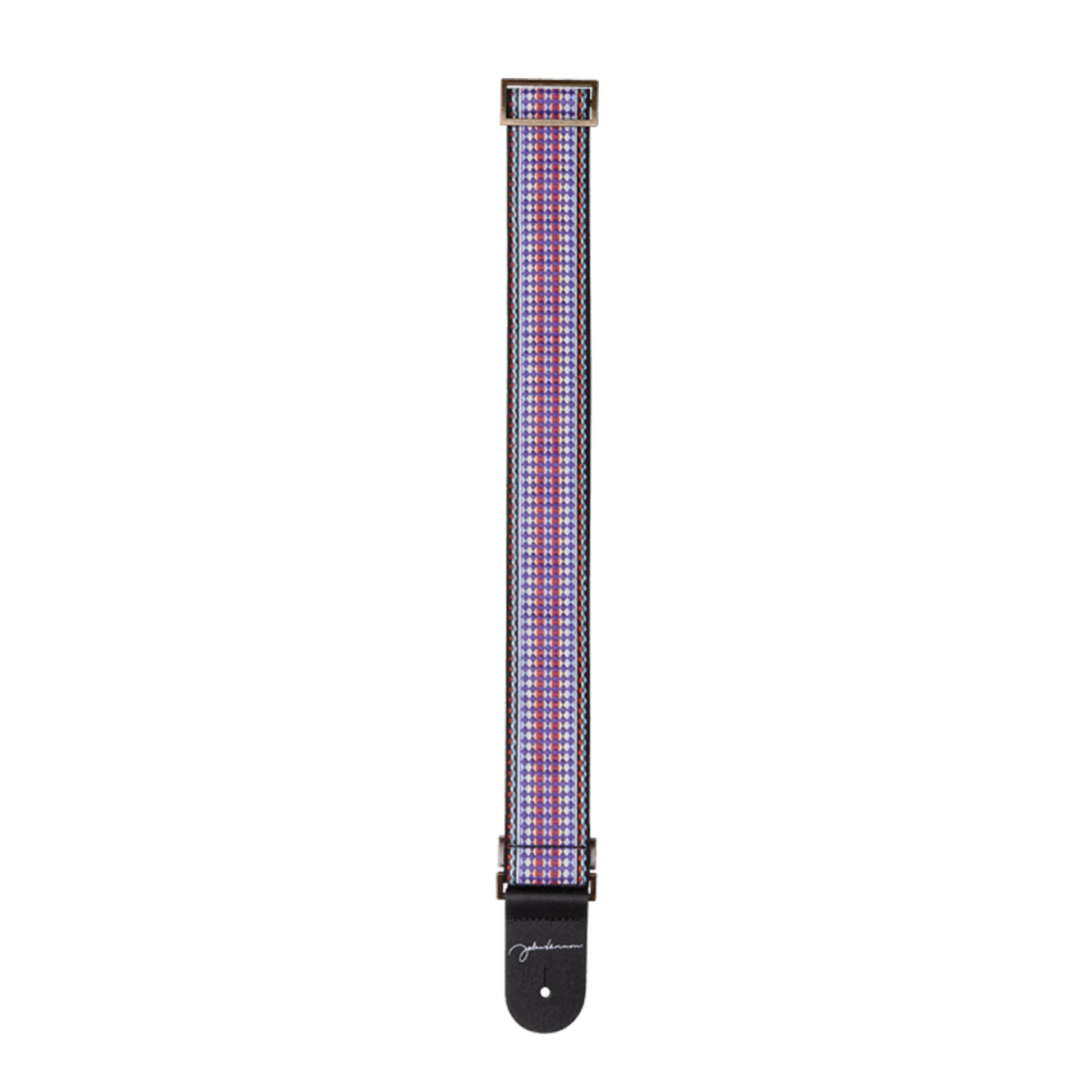 D'Addario John Lennon Live Series Guitar Strap Live in NYC Jacquard Accessories / Straps