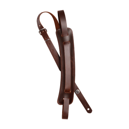 D'Addario John Lennon Signature Strap Brown Leather w/Pad Accessories / Straps