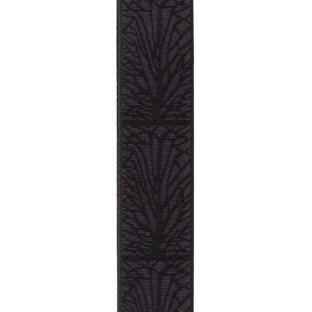 D'Addario Pad Lock Woven Guitar Strap Lightning Black Tubular Accessories / Straps