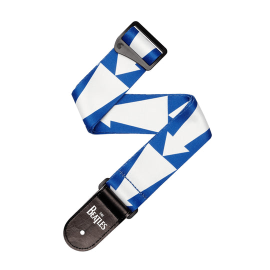 D'Addario The Beatles 1964 US Tour Printed Polyester Guitar Strap Ed Sullivan Arrows Accessories / Straps