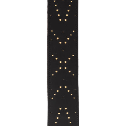 D'Addario Vented Leather Guitar Strap Star Dust Accessories / Straps
