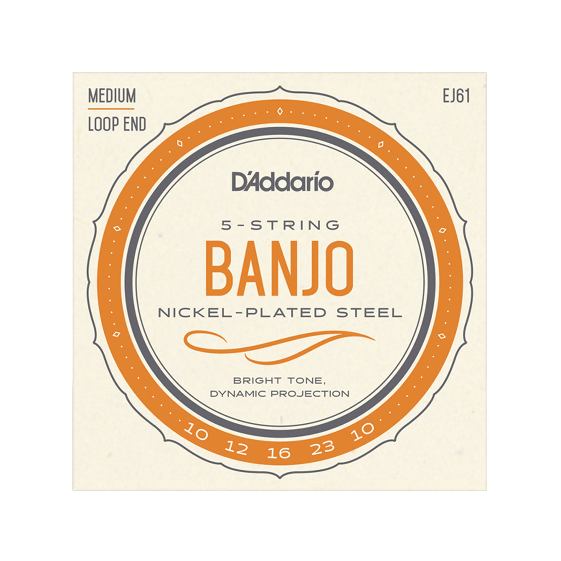 D'Addario J61 5-String Banjo Strings Accessories / Strings / Banjo Strings