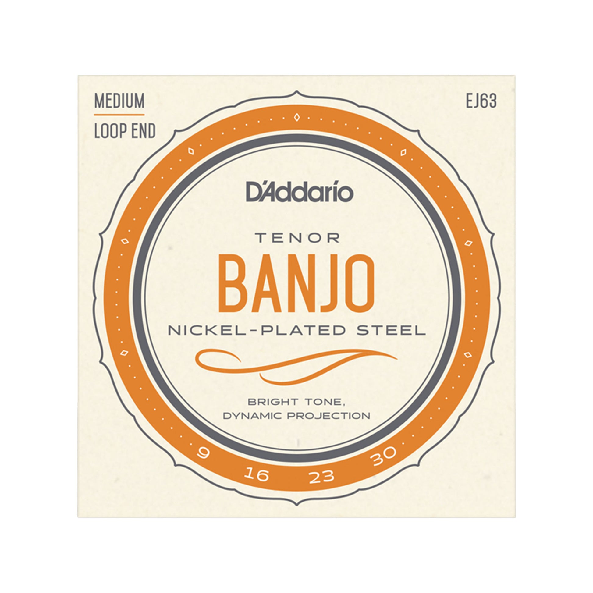 D'Addario J63 Tenor Banjo Strings Accessories / Strings / Banjo Strings