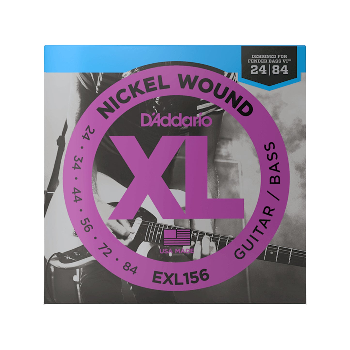 D'Addario EXL156 Bass VI Strings Accessories / Strings / Bass Strings