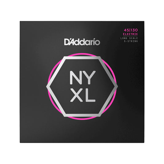 D'Addario NYXL Bass String Set Medium 5-String 45-130 Accessories / Strings / Bass Strings