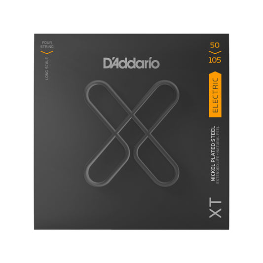 D'Addario XT Nickel Plated Steel Bass Guitar Strings Medium Long Scale 50-105 Accessories / Strings / Bass Strings