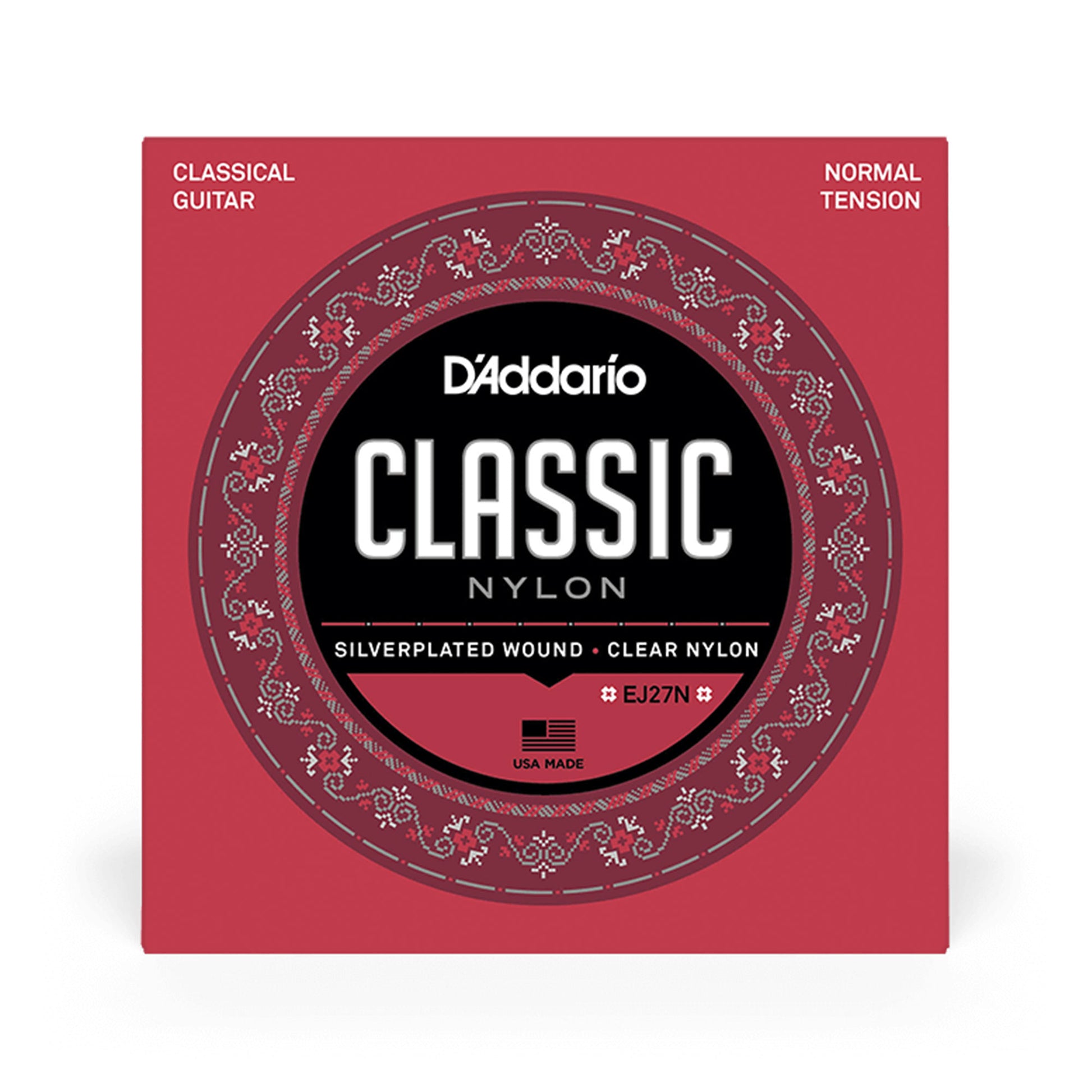 D'Addario EJ27N Classic Nylon Strings Normal Tension Accessories / Strings / Guitar Strings