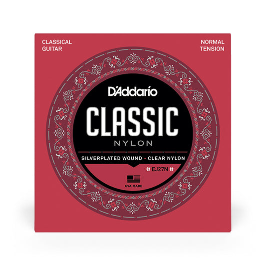 D'Addario EJ27N Classic Nylon Strings Normal Tension Accessories / Strings / Guitar Strings