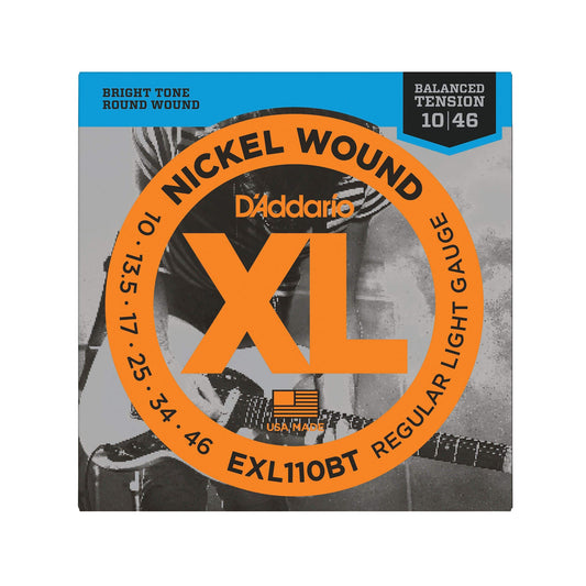 D'Addario EXL110BT Balanced Tension Electric 10-46 Regular Light Accessories / Strings / Guitar Strings