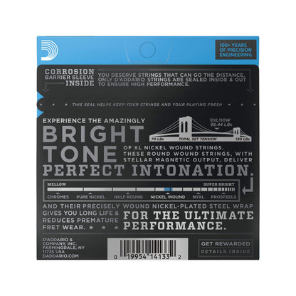 D'Addario EXL110W Electric Light Wound G 10-46 Accessories / Strings / Guitar Strings