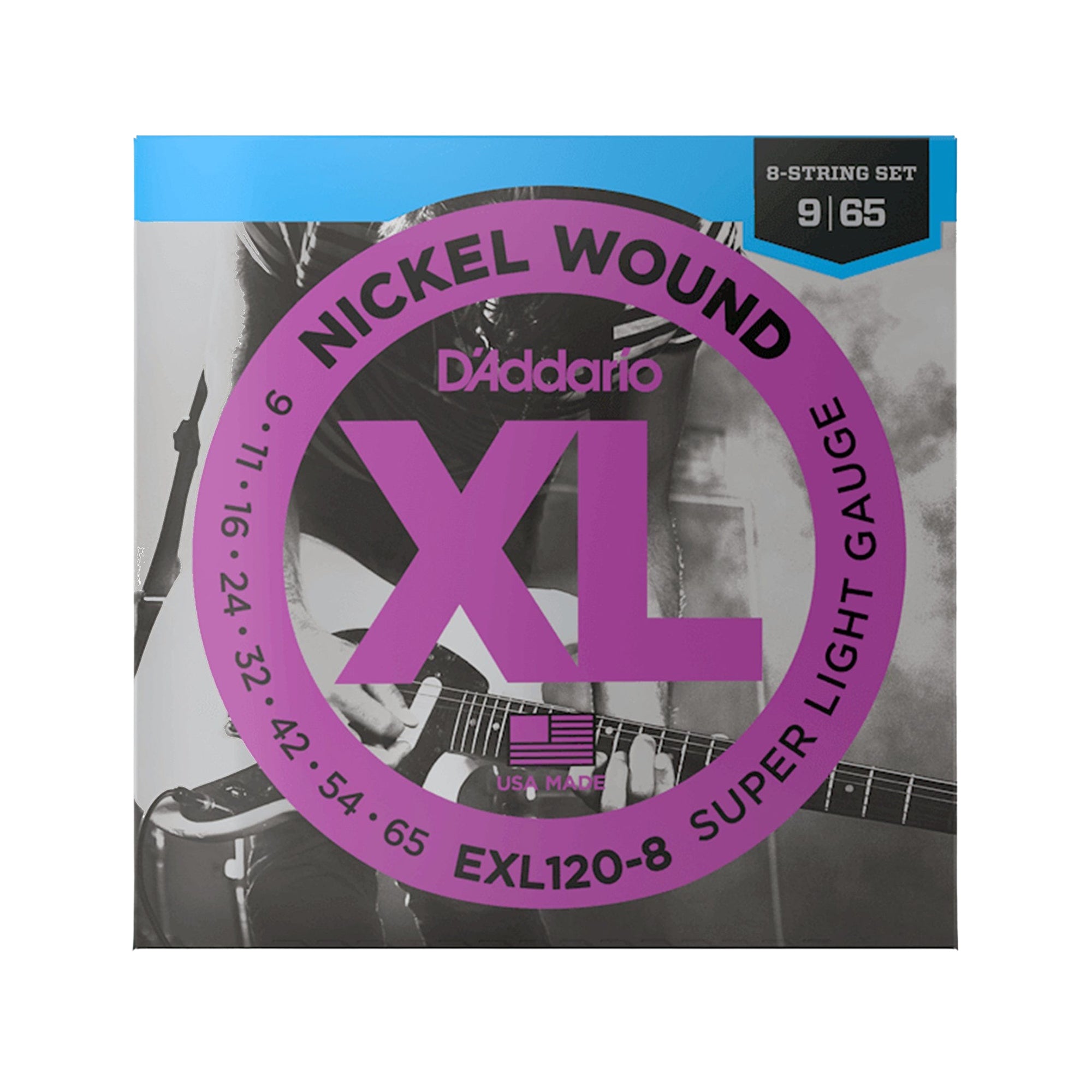 D'Addario EXL120-3D Electric Super Light 9-42 3-Pack Accessories / Strings / Guitar Strings