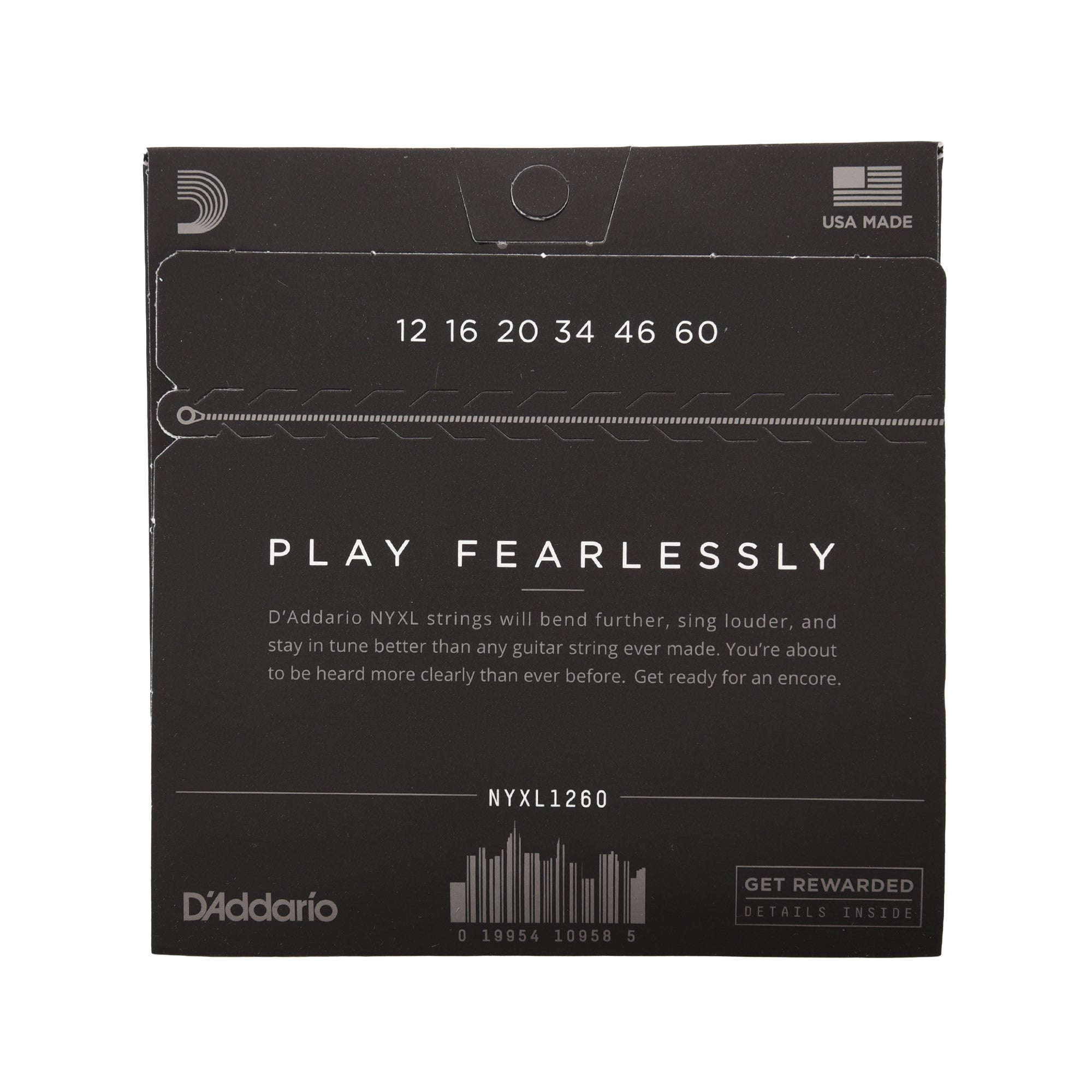 D'Addario NYXL Electric Guitar Strings Extra Heavy 12-60 Accessories / Strings / Guitar Strings
