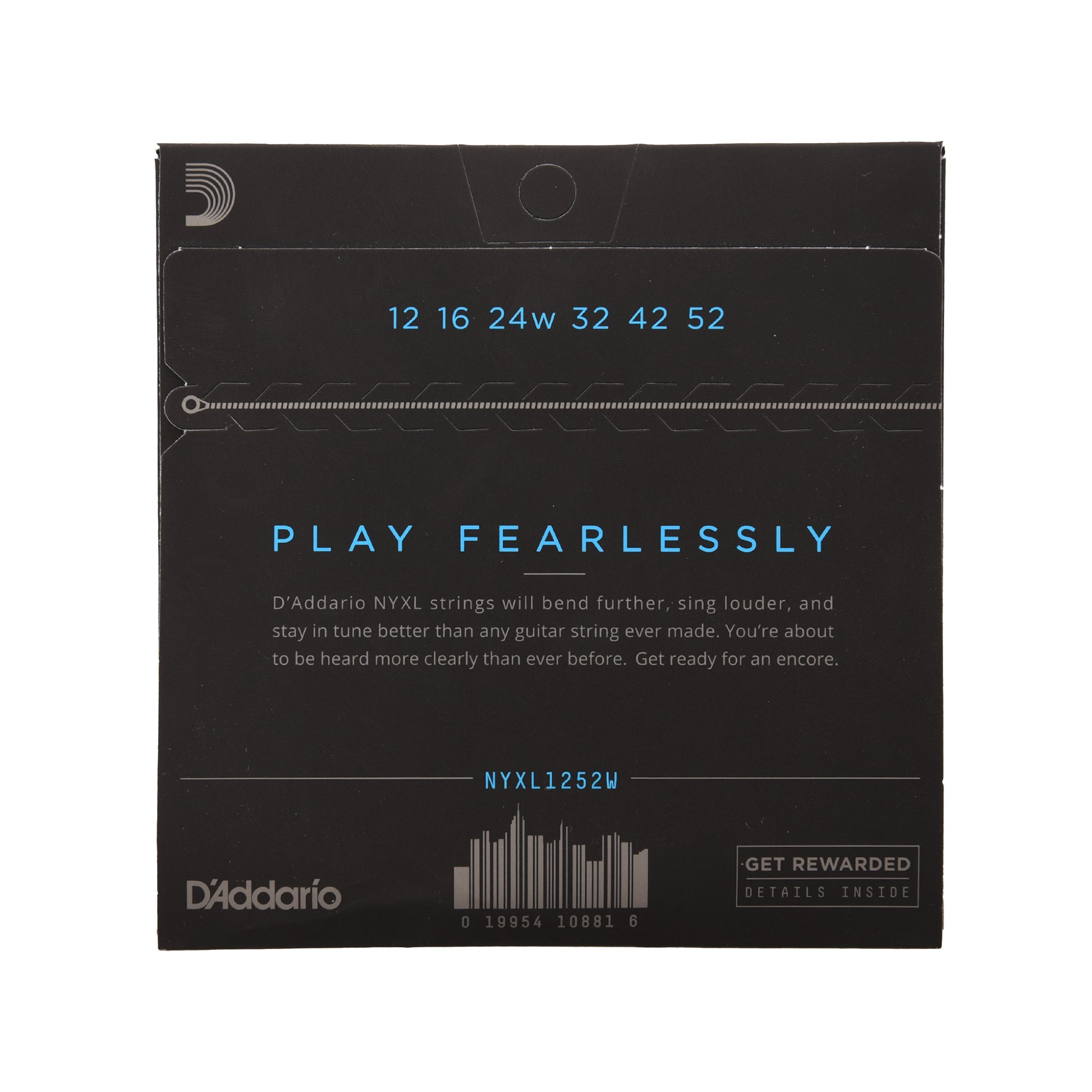 D'Addario NYXL Electric Guitar Strings Lite Wound Third 12-52 Accessories / Strings / Guitar Strings
