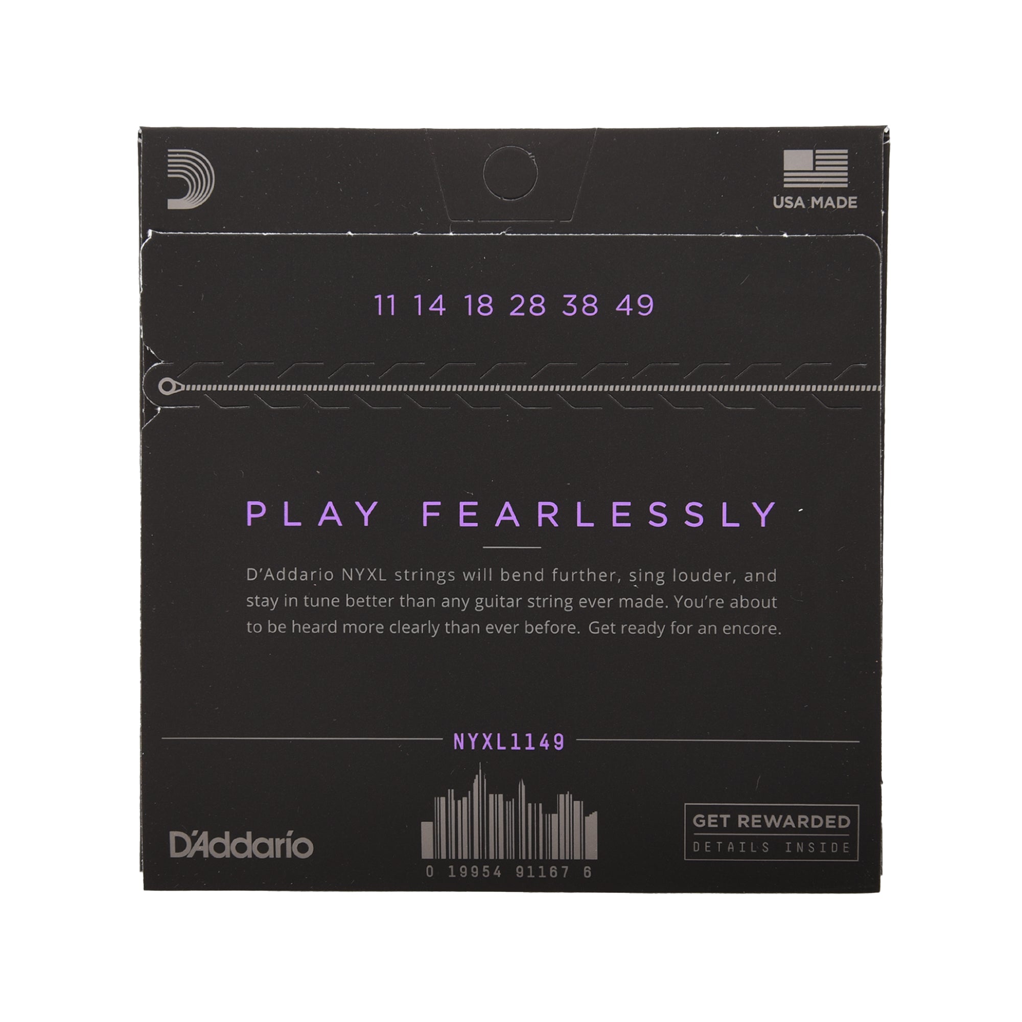 D'Addario NYXL Electric Guitar Strings Medium 11-49 Accessories / Strings / Guitar Strings