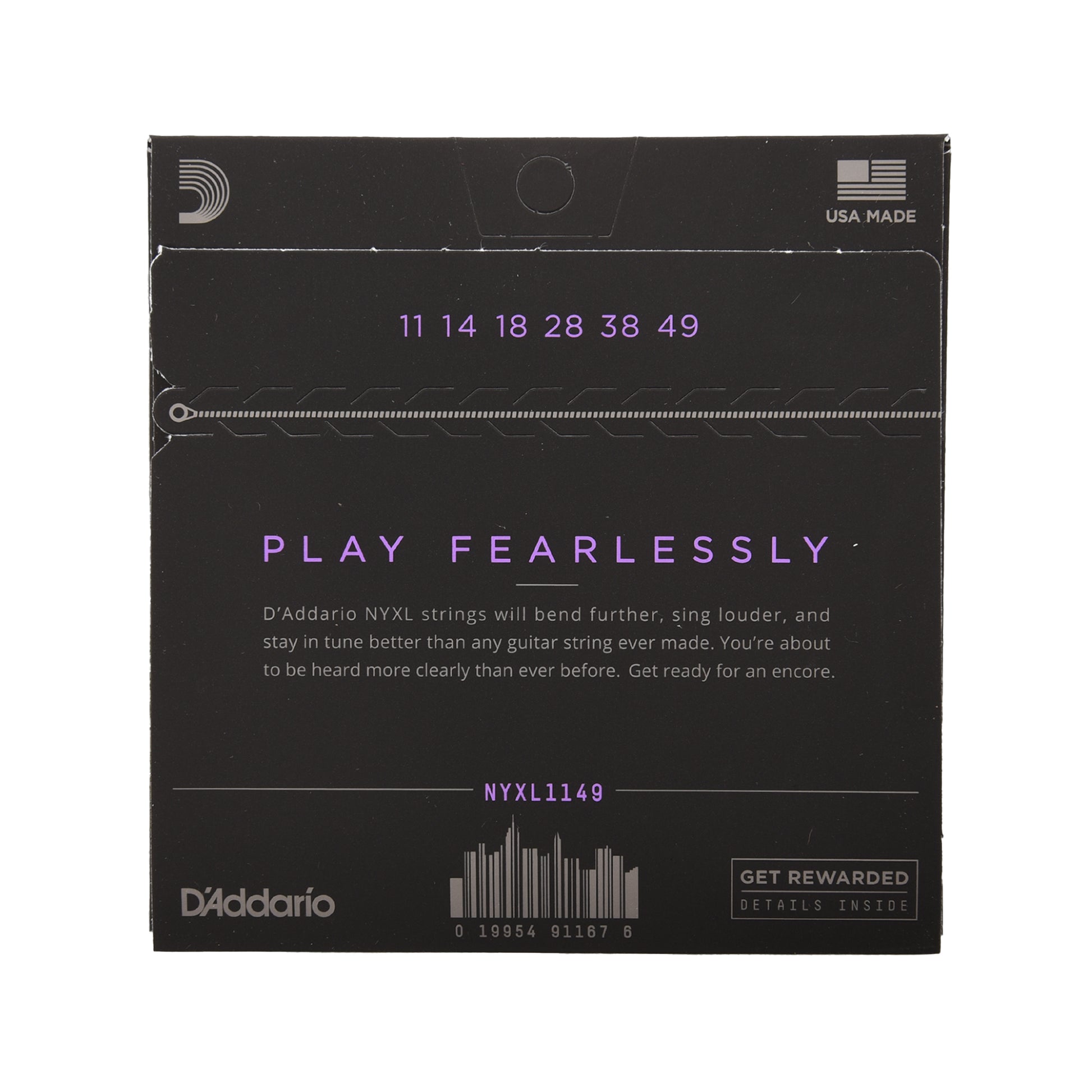 D'Addario NYXL Electric Guitar Strings Medium 11-49 Accessories / Strings / Guitar Strings