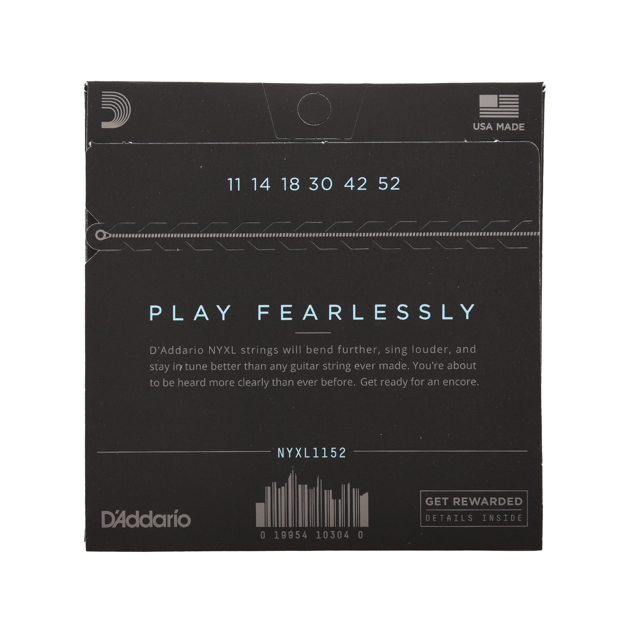 D'Addario NYXL Electric Guitar Strings Medium/Heavy 11-52 Accessories / Strings / Guitar Strings