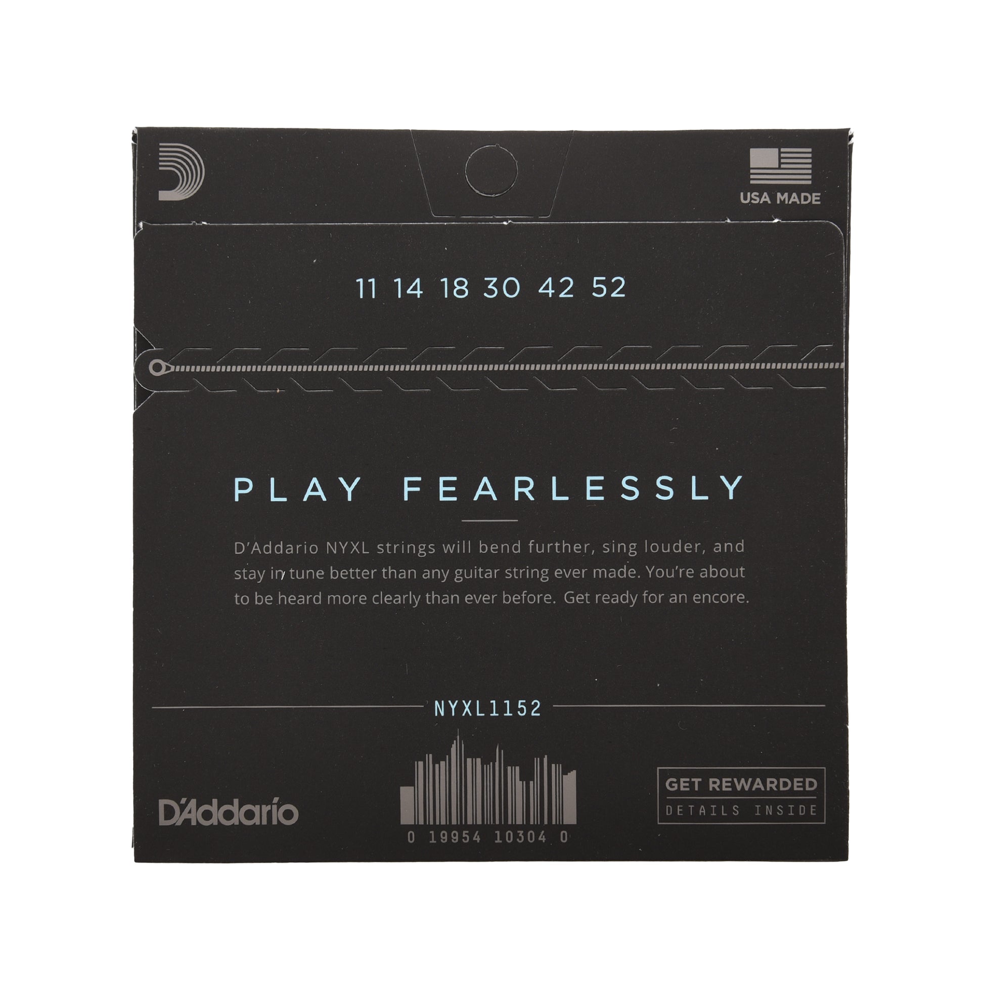 D'Addario NYXL Electric Guitar Strings Medium/Heavy 11-52 Accessories / Strings / Guitar Strings