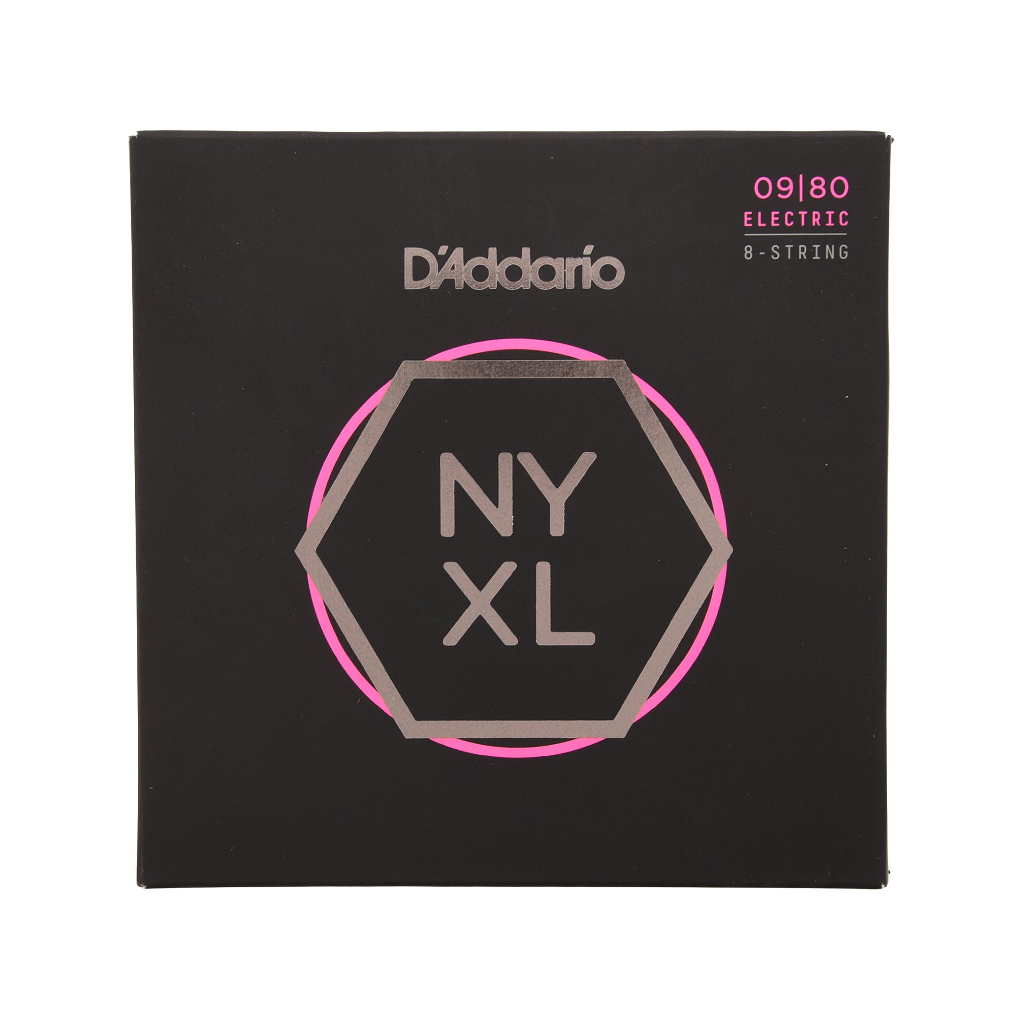 D'Addario NYXL Electric Guitar Strings Super Light 8 String 9-80 Accessories / Strings / Guitar Strings