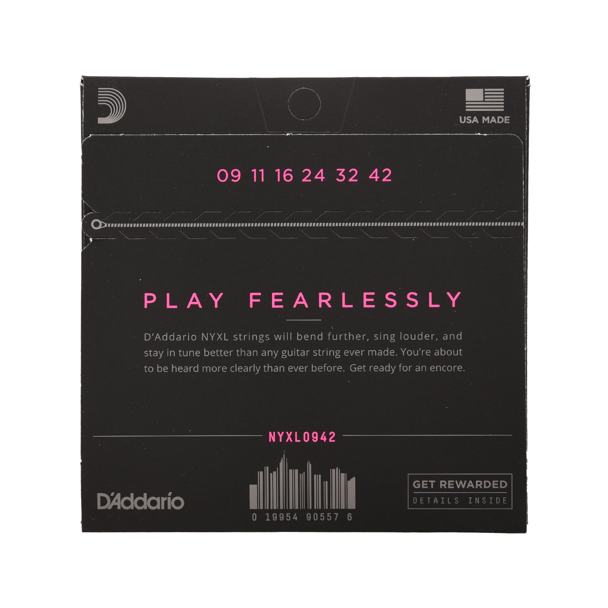 D'Addario NYXL Electric Guitar Strings Super Light 9-42 Accessories / Strings / Guitar Strings