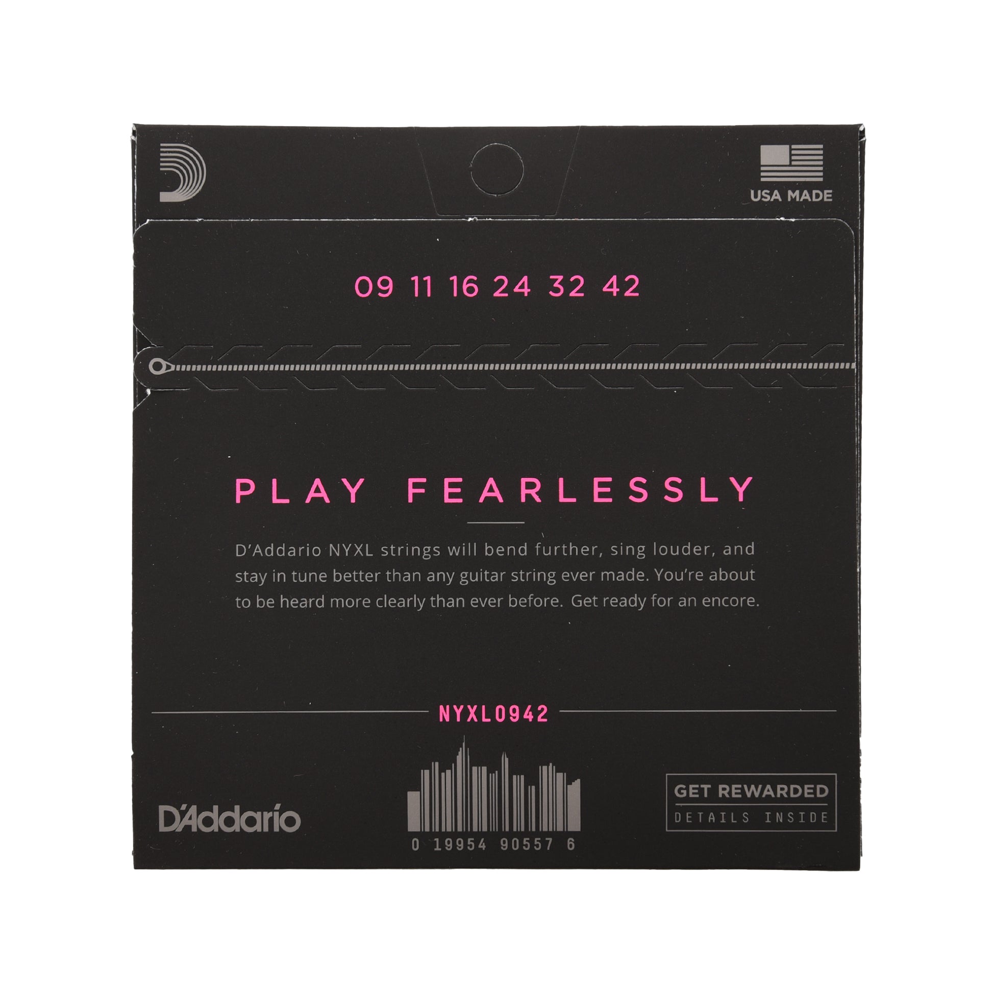 D'Addario NYXL Electric Guitar Strings Super Light 9-42 Accessories / Strings / Guitar Strings