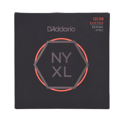 D'Addario NYXL1238PS NYXL Pedal Steel Guitar Strings 12-38 Custom Medium E9 Accessories / Strings / Guitar Strings