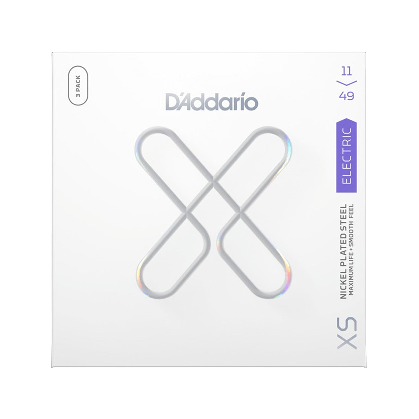 D'Addario XS Coated Electric Nickel Wound 11-49 Medium Accessories / Strings / Guitar Strings
