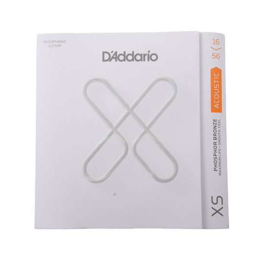 D'Addario XSAPB1656 XS Acoustic Phosphor Bronze Resophonic 16-56 Accessories / Strings / Guitar Strings