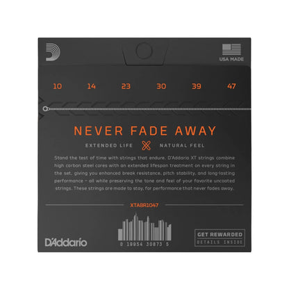 D'Addario XT 80/20 Bronze Acoustic Guitar Strings Extra Light 10-47 Accessories / Strings / Guitar Strings