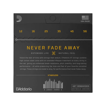 D'Addario XT 80/20 Bronze Acoustic Guitar Strings Light Top/Medium Bottom 12-56 Accessories / Strings / Guitar Strings