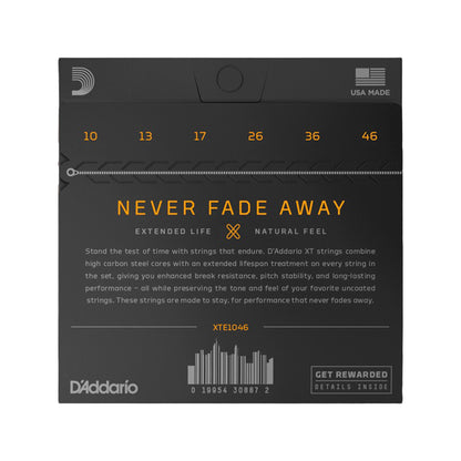 D'Addario XT Nickel Plated Steel Electric Guitar Strings, Regular Light 10-46 Accessories / Strings / Guitar Strings