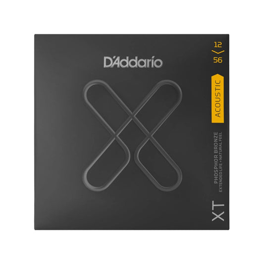 D'Addario XT Phosphor Bronze Acoustic Guitar Strings, Light Top/Medium Bottom 12-56 Accessories / Strings / Guitar Strings