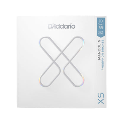 D'Addario XSM1038 XS Mandolin Phosphor Bronze Light 10-38 Accessories / Strings / Mandolin Strings