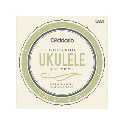 D'Addario EJ88S Nyltech Ukulele Strings Soprano Accessories / Strings / Ukulele Strings