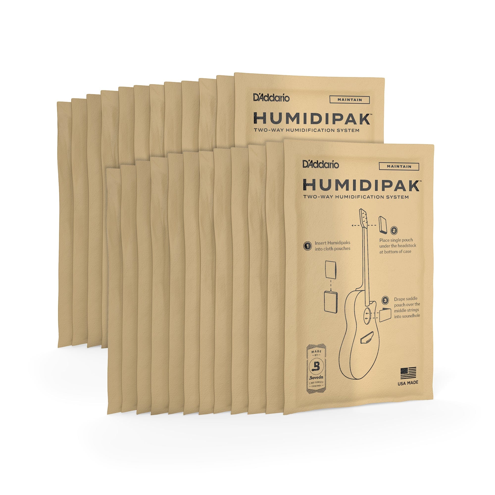 D'Addario Humidipak Maintain Replacement 24 Pack – Chicago Music Exchange
