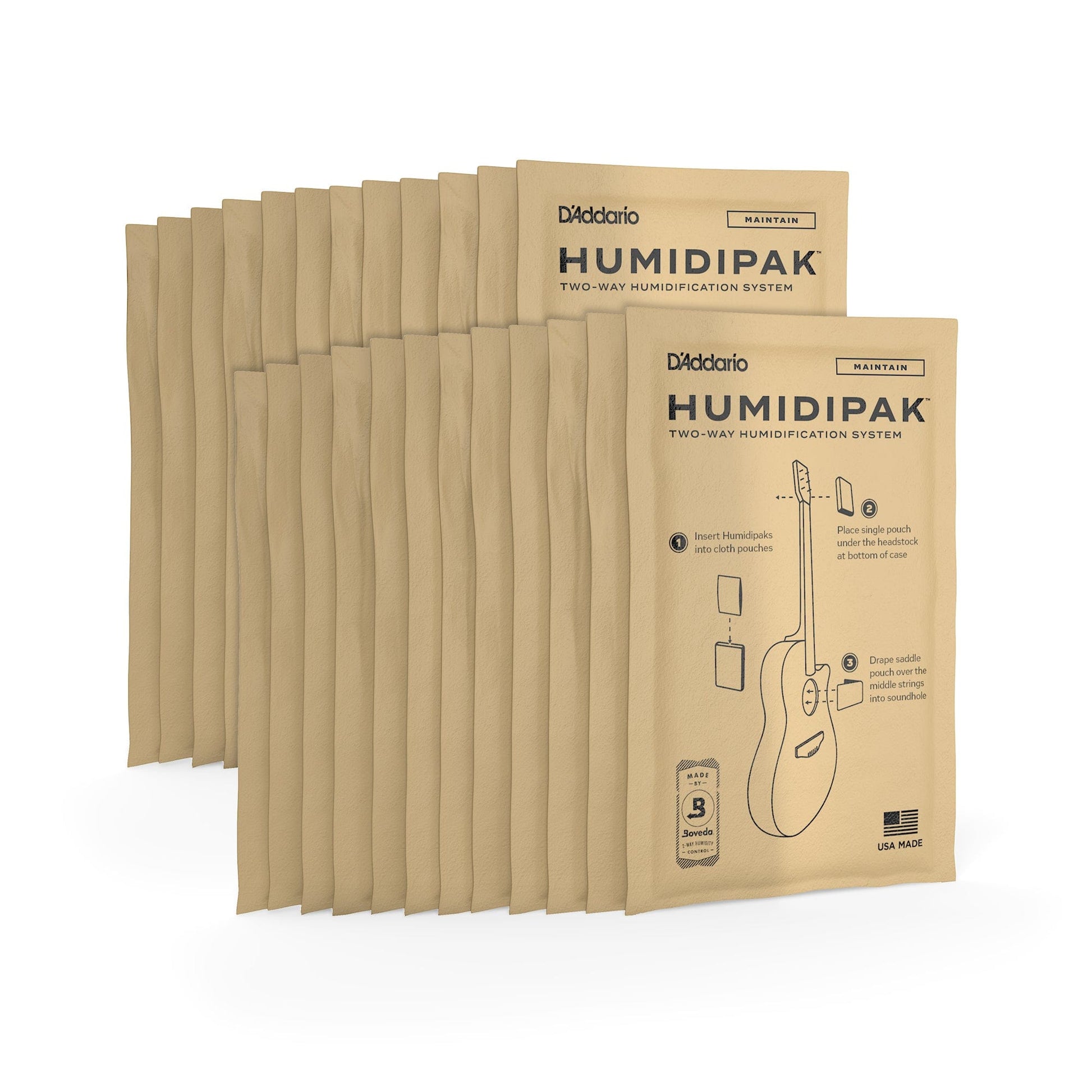 D'Addario Humidipak Maintain Replacement 24 Pack Accessories / Tools
