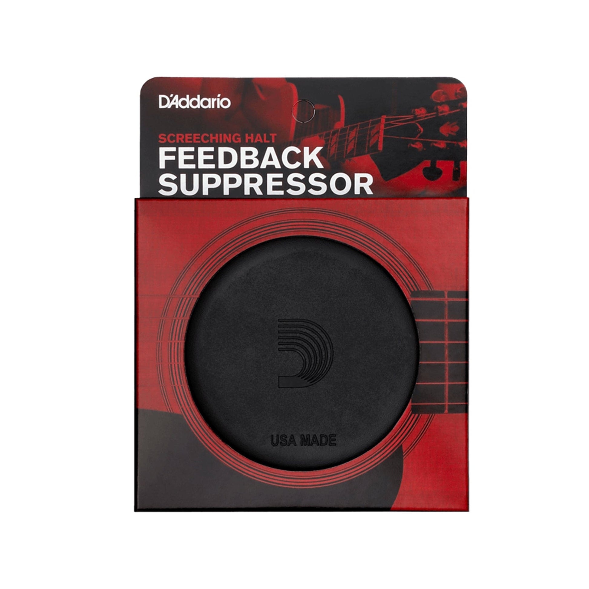D'Addario Screeching Halt Feedback Suppressor Sound Hole Cover Accessories / Tools
