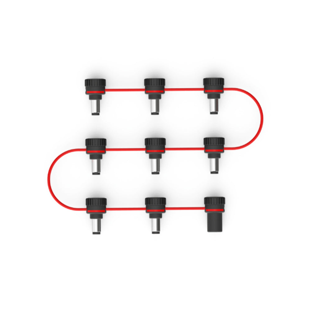 D'Addario XPND Adjustable Daisy Chain 7' Effects and Pedals / Pedalboards and Power Supplies
