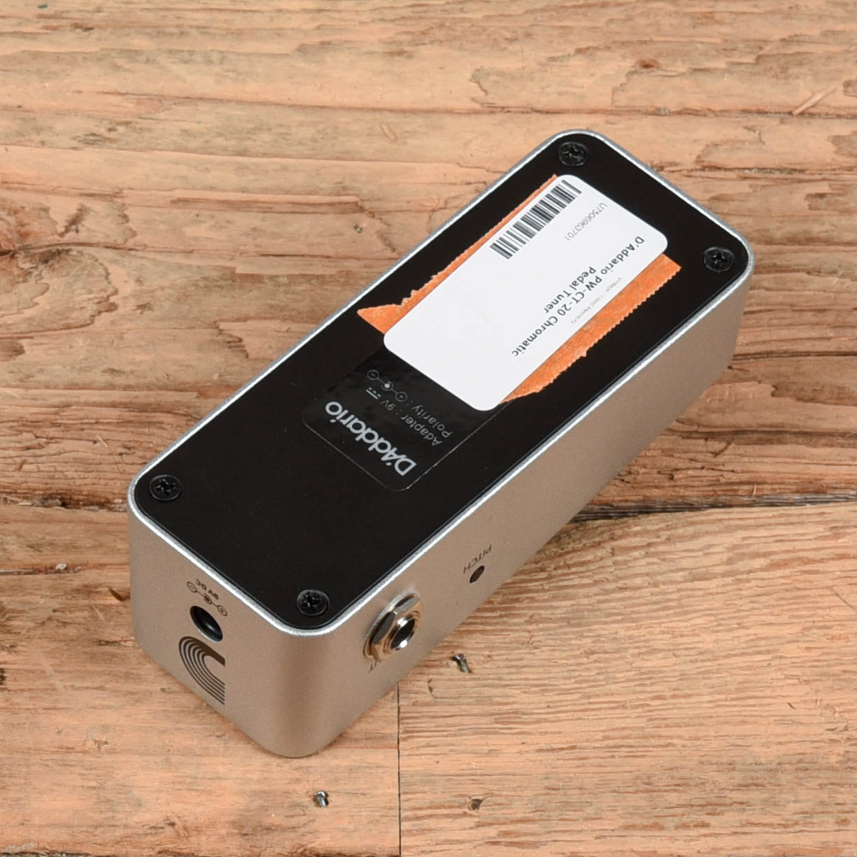 D'Addario PW-CT-20 Chromatic Pedal Tuner Effects and Pedals / Tuning Pedals