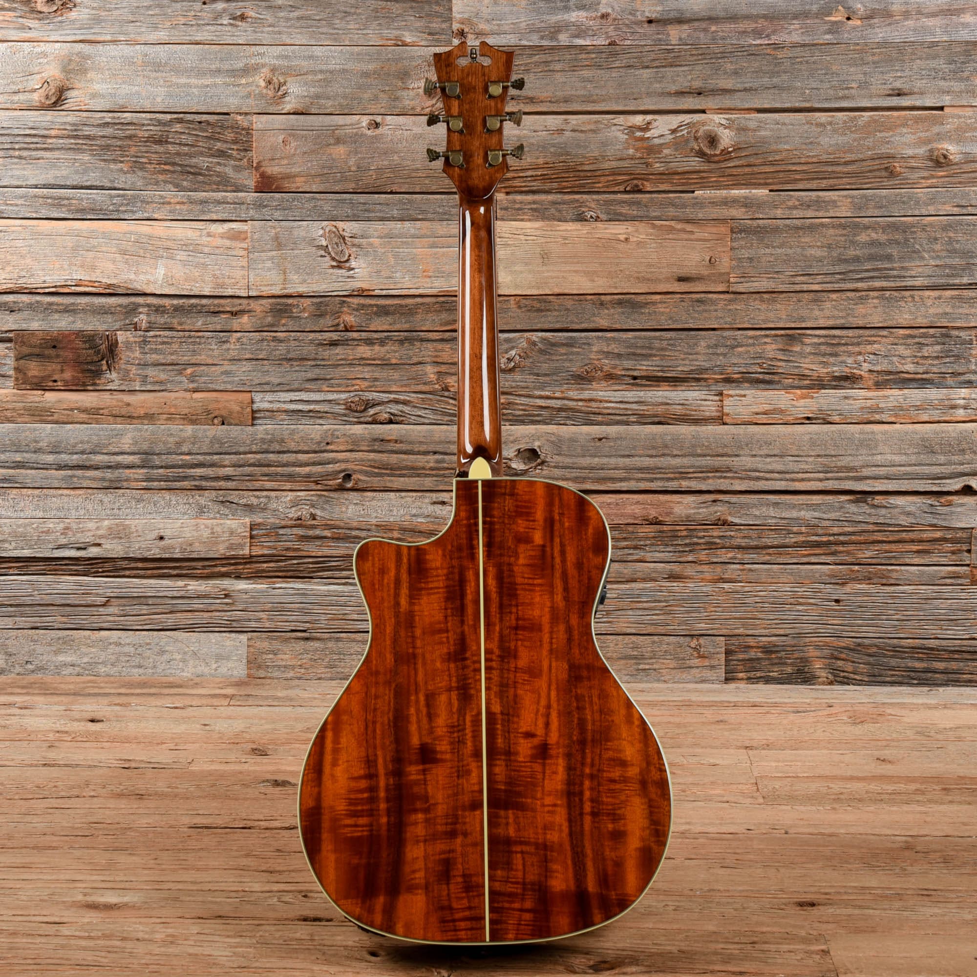 D'Angelico Premier Koa Dreadnought Natural 2018 Acoustic Guitars / Dreadnought