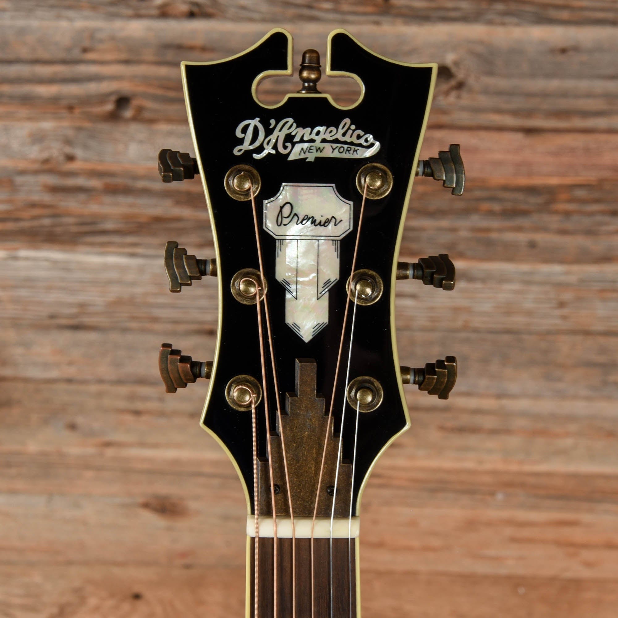 D'Angelico Premier Koa Dreadnought Natural 2018 Acoustic Guitars / Dreadnought