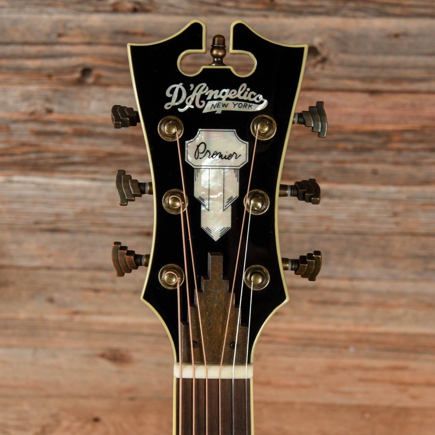 D'Angelico Premier Koa Dreadnought Natural 2018 Acoustic Guitars / Dreadnought
