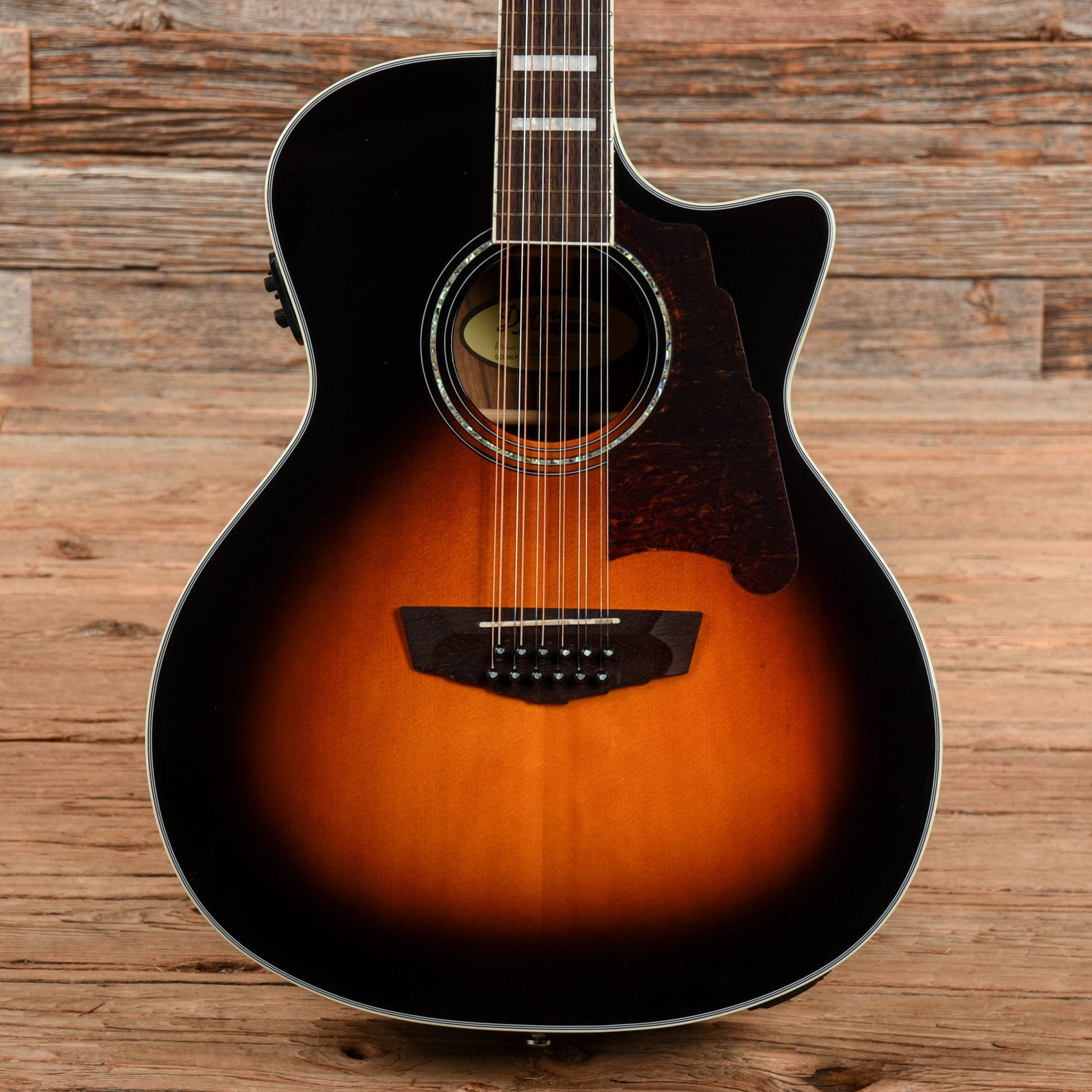 D'Angelico Premier Sunburst Acoustic Guitars / Dreadnought