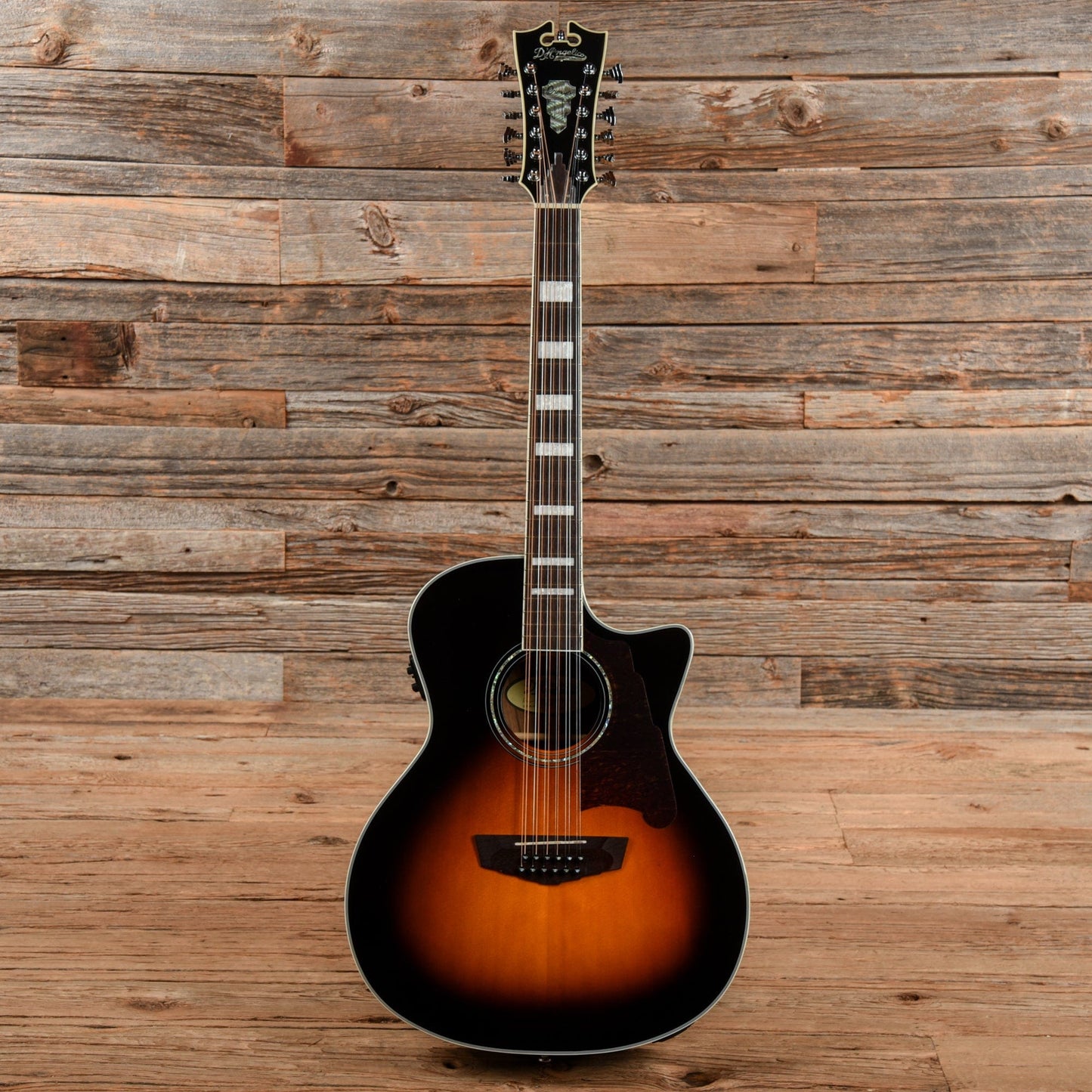 D'Angelico Premier Sunburst Acoustic Guitars / Dreadnought