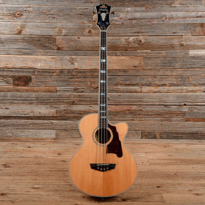 D'Angelico Excel Mott Grand Auditorium Cutaway Acoustic Bass Natural 2016 Bass Guitars / 4-String