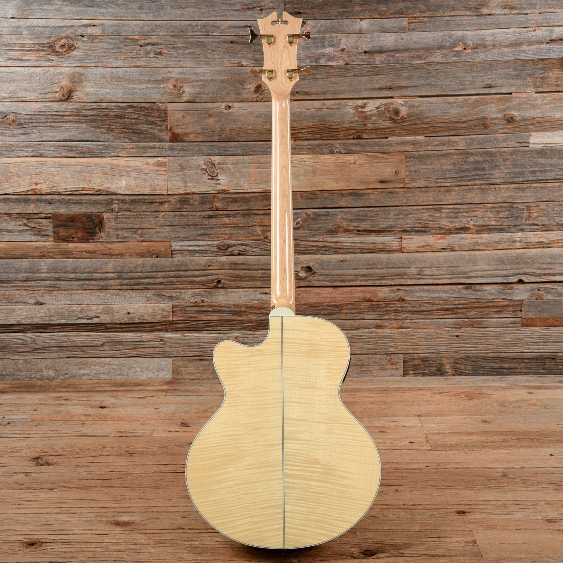 D'Angelico Excel Mott Grand Auditorium Cutaway Acoustic Bass Natural 2016 Bass Guitars / 4-String