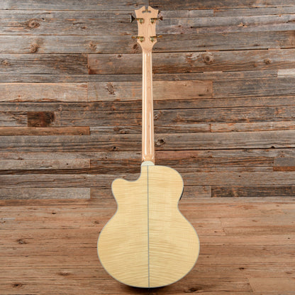D'Angelico Excel Mott Grand Auditorium Cutaway Acoustic Bass Natural 2016 Bass Guitars / 4-String