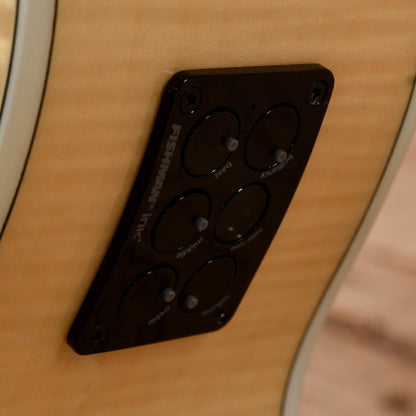 D'Angelico Excel Mott Grand Auditorium Cutaway Acoustic Bass Natural 2016 Bass Guitars / 4-String